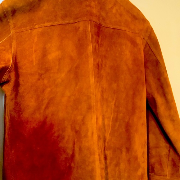 Stuart Norman reversible butter leather jacket , removable buttons . - Picture 12 of 16